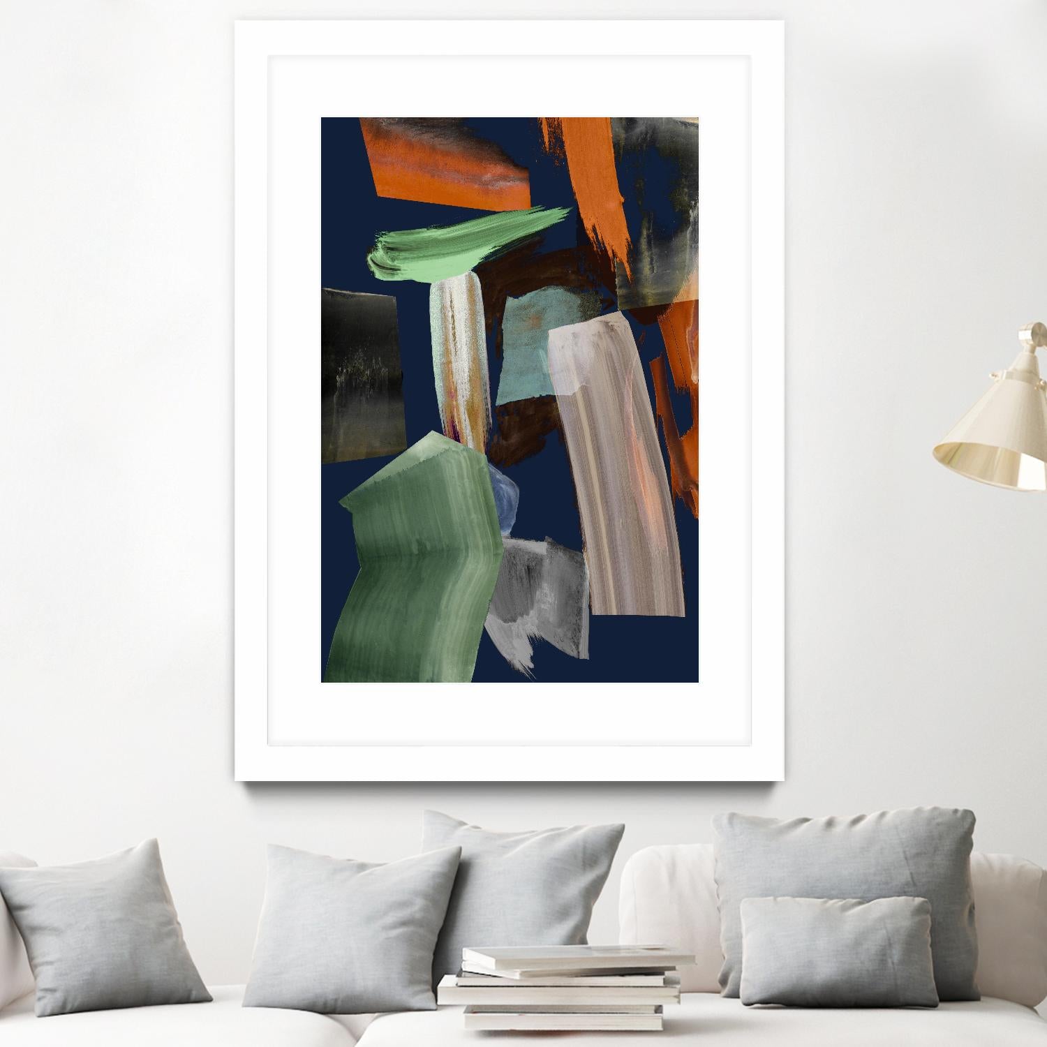 Sunsets in the City I by PI Studio on GIANT ART - abstract