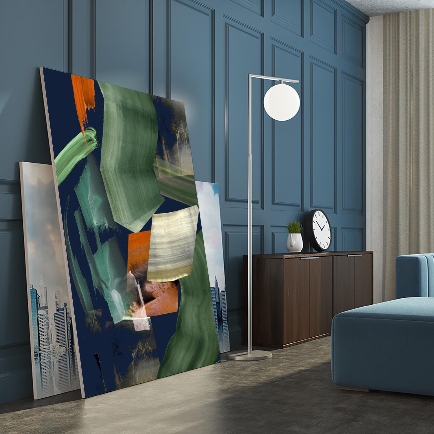 Sunsets in the City II by PI Studio on GIANT ART - abstract