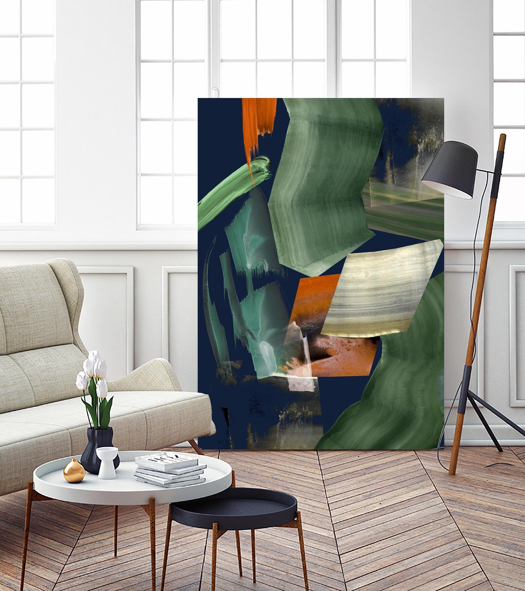 Sunsets in the City II by PI Studio on GIANT ART - abstract