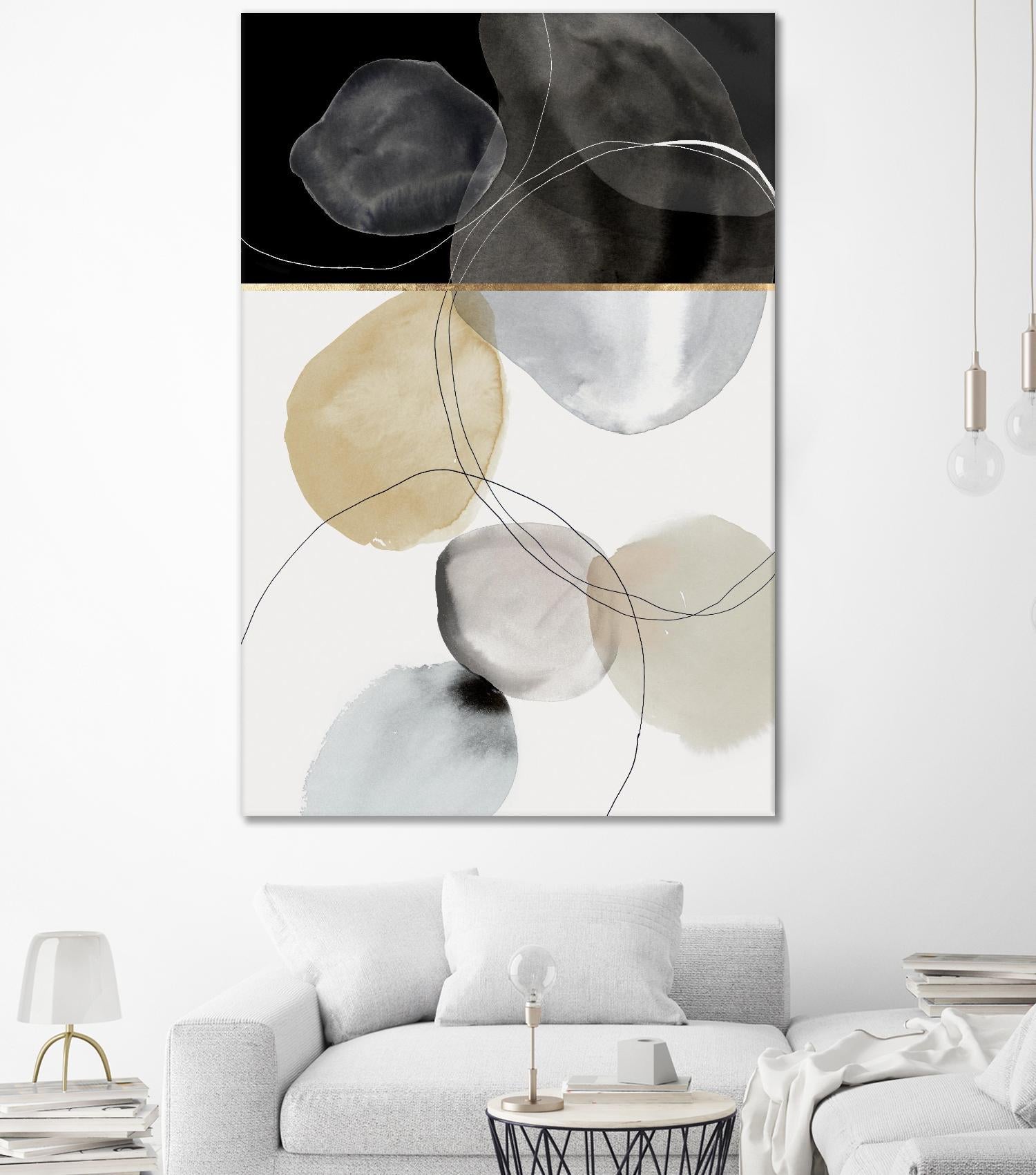 Rolling Stones I by PI Studio on GIANT ART - abstract