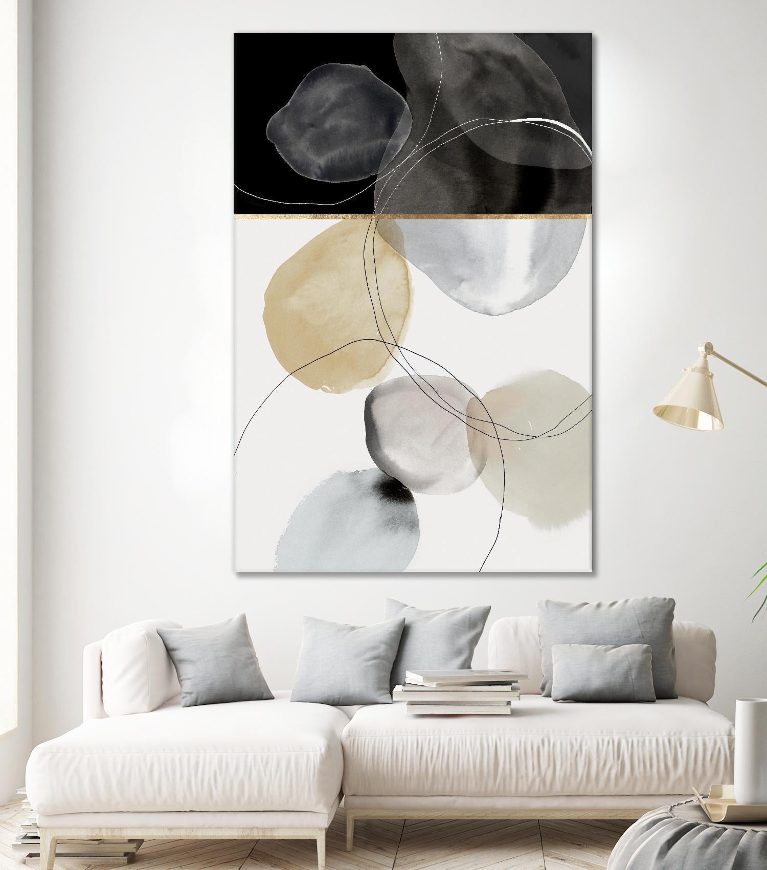 Rolling Stones I by PI Studio on GIANT ART - abstract