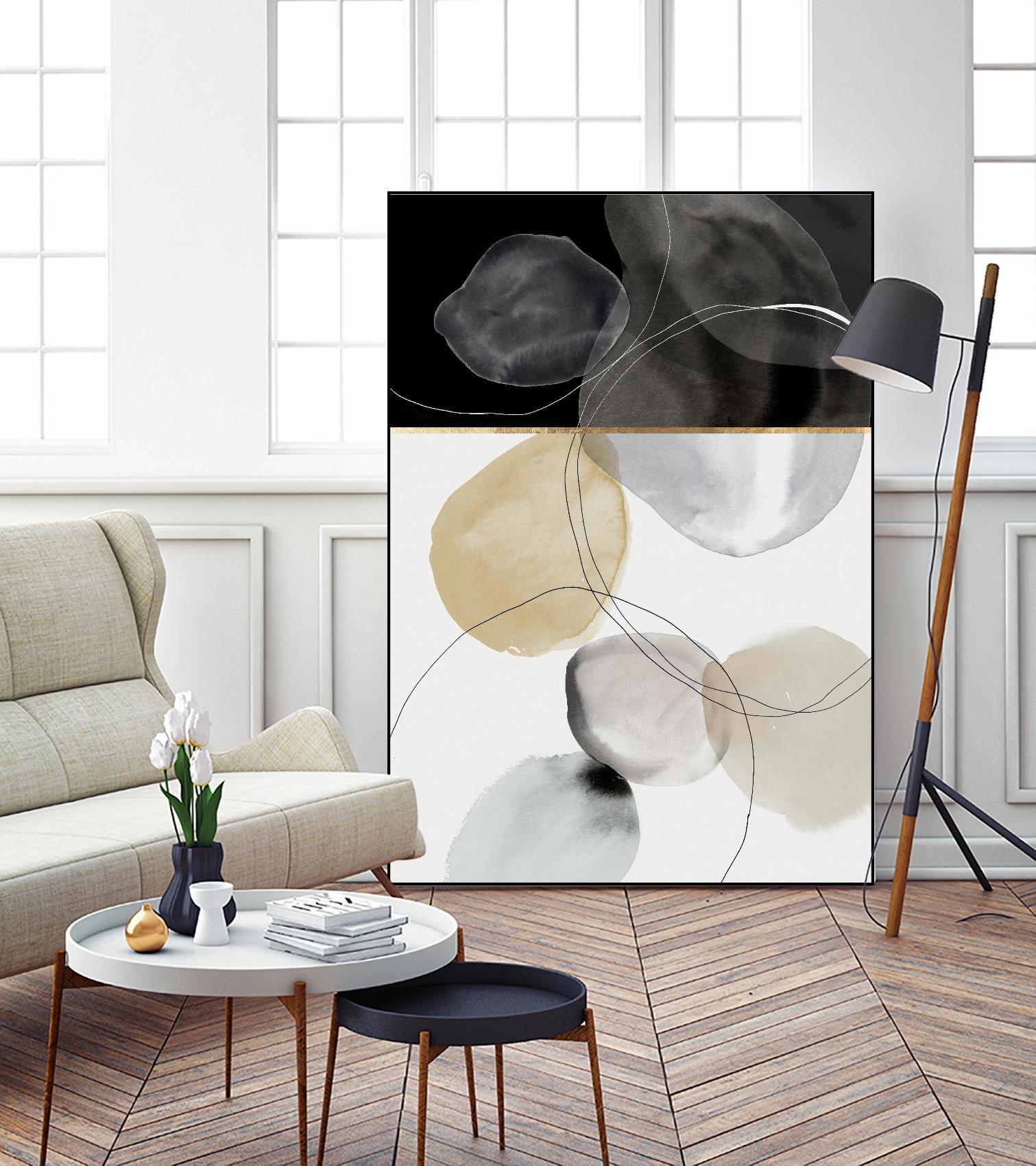 Rolling Stones I by PI Studio on GIANT ART - abstract