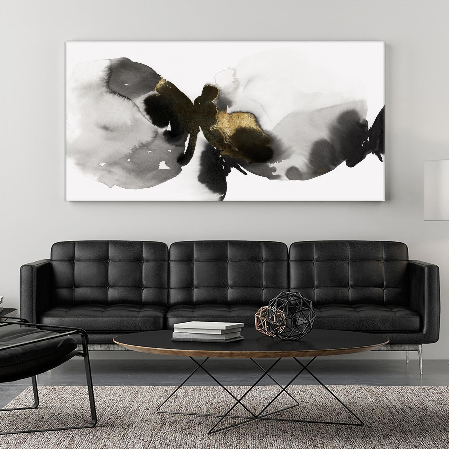 Flowing Rythm II by PI Studio on GIANT ART - white abstract