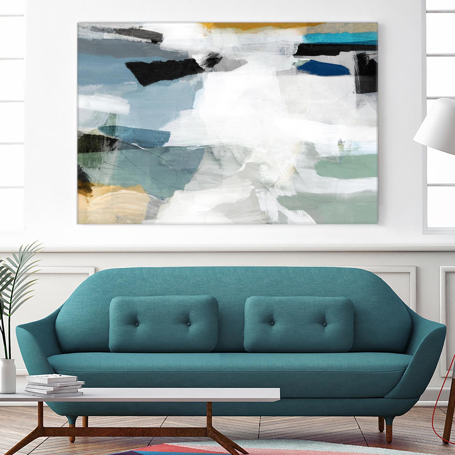 Brush Formation II by PI Studio on GIANT ART - green abstract abstract