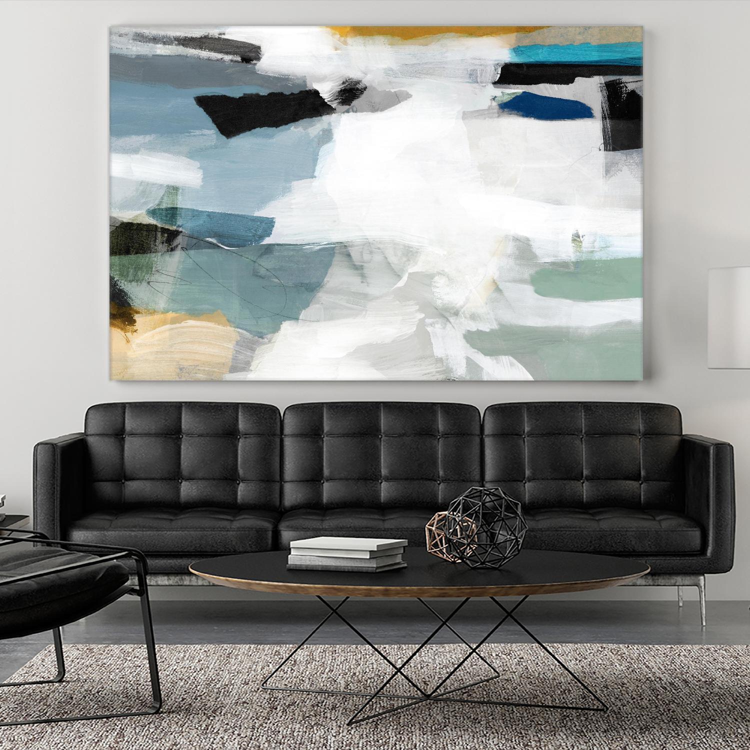 Brush Formation II by PI Studio on GIANT ART - green abstract abstract