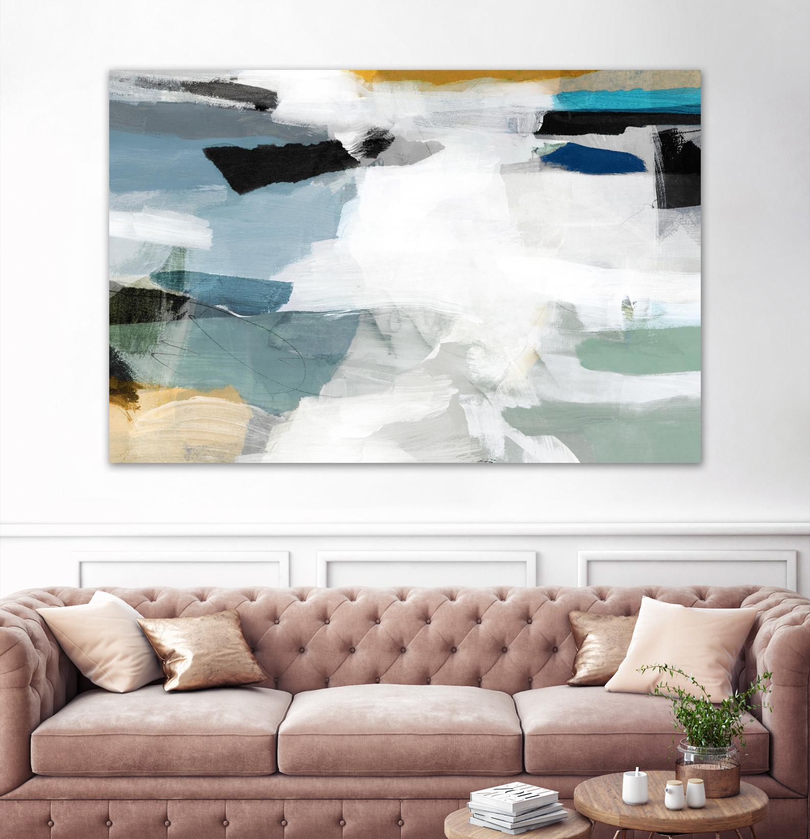 Brush Formation II by PI Studio on GIANT ART - green abstract abstract