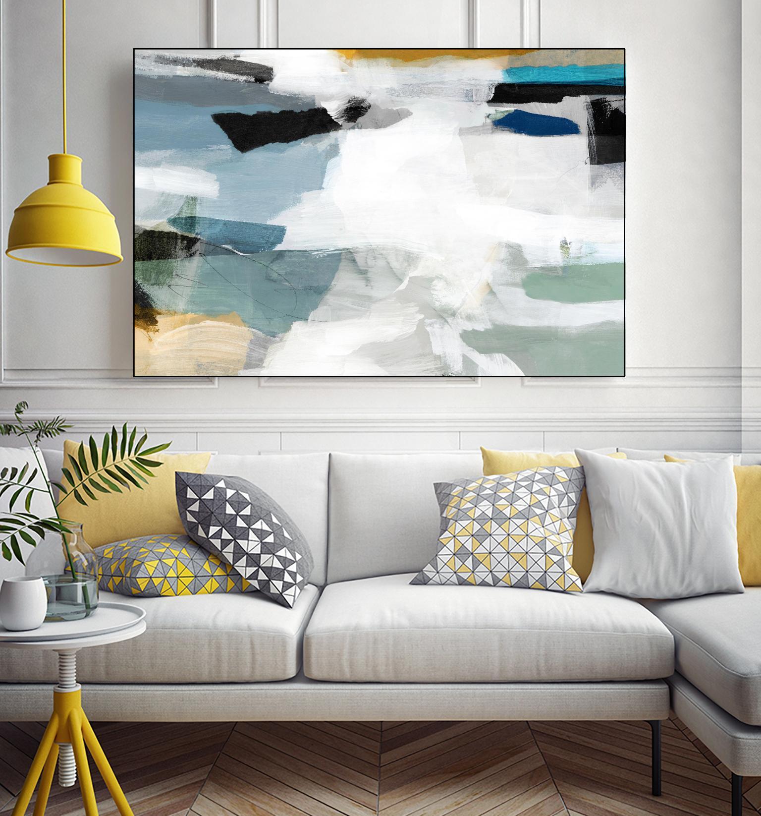 Brush Formation II by PI Studio on GIANT ART - green abstract abstract