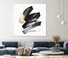 Golden Brushstroke I by PI Studio on GIANT ART - gold abstract abstract