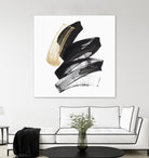 Golden Brushstroke I by PI Studio on GIANT ART - gold abstract abstract