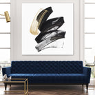 Golden Brushstroke I by PI Studio on GIANT ART - gold abstract abstract