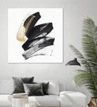 Golden Brushstroke I by PI Studio on GIANT ART - gold abstract abstract