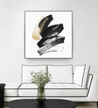 Golden Brushstroke I by PI Studio on GIANT ART - gold abstract abstract