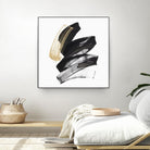 Golden Brushstroke I by PI Studio on GIANT ART - gold abstract abstract