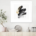 Golden Brushstroke I by PI Studio on GIANT ART - gold abstract abstract