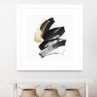 Golden Brushstroke I by PI Studio on GIANT ART - gold abstract abstract