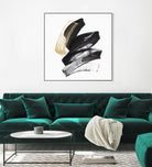 Golden Brushstroke I by PI Studio on GIANT ART - gold abstract abstract