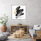 Golden Brushstroke I by PI Studio on GIANT ART - gold abstract abstract