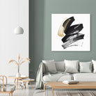 Golden Brushstroke I by PI Studio on GIANT ART - gold abstract abstract