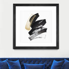 Golden Brushstroke I by PI Studio on GIANT ART - gold abstract abstract