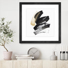 Golden Brushstroke I by PI Studio on GIANT ART - gold abstract abstract