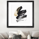 Golden Brushstroke I by PI Studio on GIANT ART - gold abstract abstract