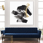 Golden Brushstroke II by PI Studio on GIANT ART - gold abstract abstract