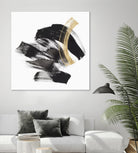Golden Brushstroke II by PI Studio on GIANT ART - gold abstract abstract