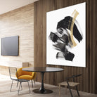 Golden Brushstroke II by PI Studio on GIANT ART - gold abstract abstract