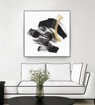 Golden Brushstroke II by PI Studio on GIANT ART - gold abstract abstract