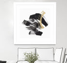 Golden Brushstroke II by PI Studio on GIANT ART - gold abstract abstract