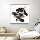 Golden Brushstroke II by PI Studio on GIANT ART - gold abstract abstract