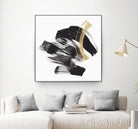 Golden Brushstroke II by PI Studio on GIANT ART - gold abstract abstract