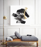 Golden Brushstroke II by PI Studio on GIANT ART - gold abstract abstract