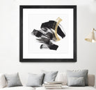 Golden Brushstroke II by PI Studio on GIANT ART - gold abstract abstract