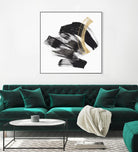 Golden Brushstroke II by PI Studio on GIANT ART - gold abstract abstract