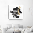 Golden Brushstroke II by PI Studio on GIANT ART - gold abstract abstract