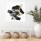 Golden Brushstroke II by PI Studio on GIANT ART - gold abstract abstract