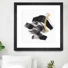 Golden Brushstroke II by PI Studio on GIANT ART - gold abstract abstract