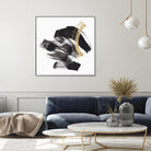 Golden Brushstroke II by PI Studio on GIANT ART - gold abstract abstract