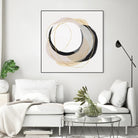 Ring of Gold I by PI Studio on GIANT ART - gold abstract abstract