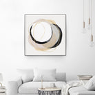 Ring of Gold I by PI Studio on GIANT ART - gold abstract abstract