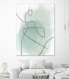 Follow Green II by PI  Studio on GIANT ART - green linear lines