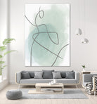 Follow Green II by PI  Studio on GIANT ART - green linear lines