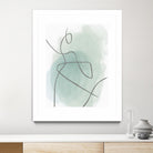 Follow Green II by PI  Studio on GIANT ART - green linear lines