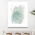 Follow Green II by PI  Studio on GIANT ART - green linear lines