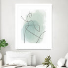 Follow Green II by PI  Studio on GIANT ART - green linear lines