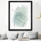 Follow Green II by PI  Studio on GIANT ART - green linear lines