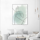 Follow Green II by PI  Studio on GIANT ART - green linear lines