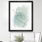 Follow Green II by PI  Studio on GIANT ART - green linear lines