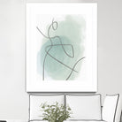 Follow Green II by PI  Studio on GIANT ART - green linear lines